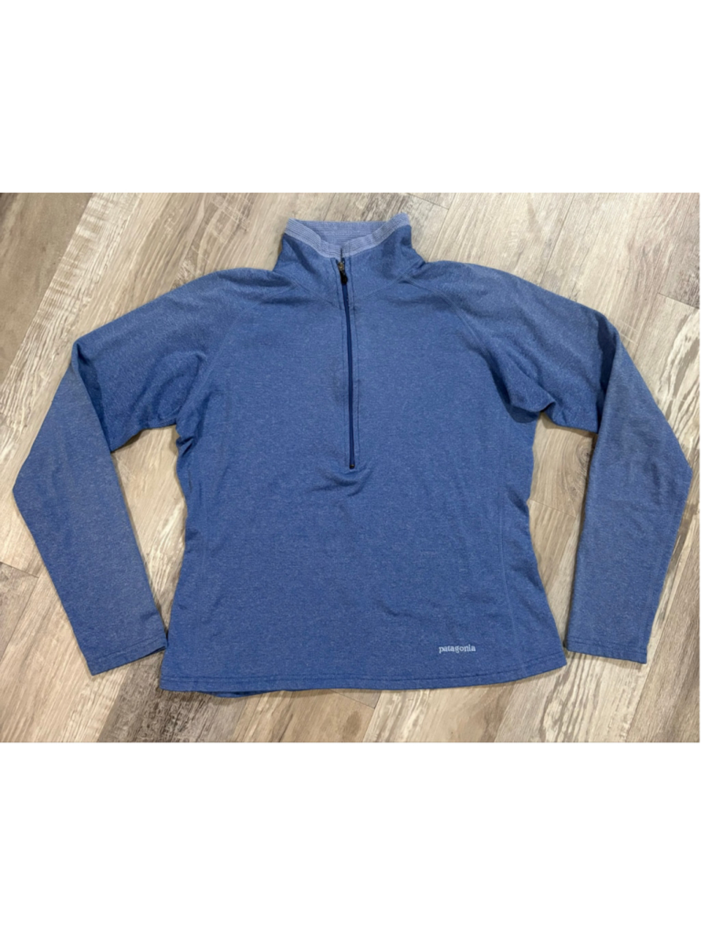 Vintage Patagonia R1 Regulator Grid Fleece 1/4 Zip Pullover Womens M Made in USA